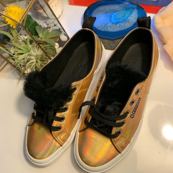 Superga Jocelyn Gold Metallic!! - Picture 1 of 7